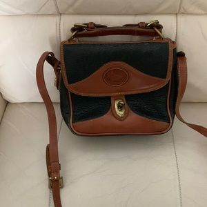 Dooney & Bourke Vintage Saddlebag Pebbled Leather
